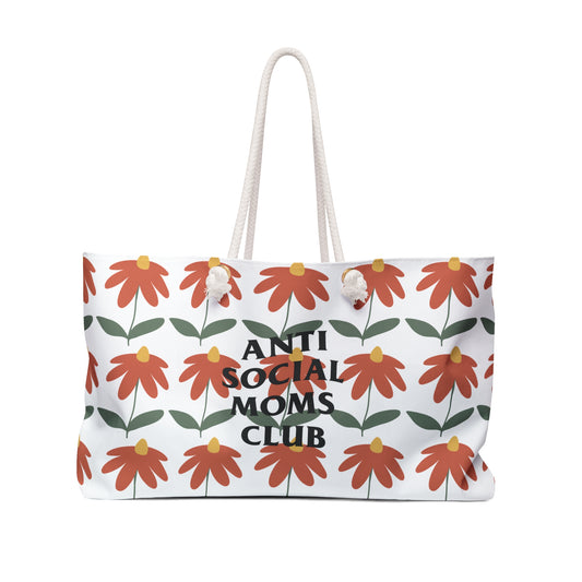 Anti-Social Moms Club Petals Weekender Bag
